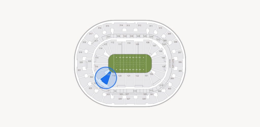 BOK Center Seating Chart