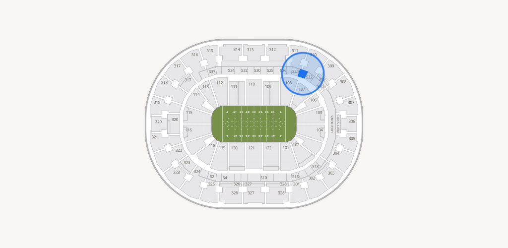 BOK Center Seating Chart