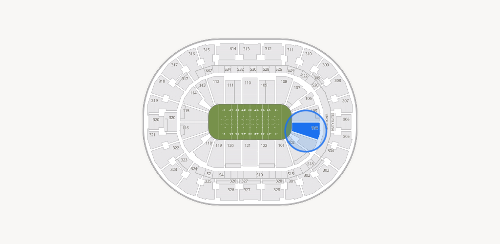 BOK Center Seating Chart