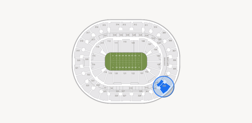 BOK Center Seating Chart