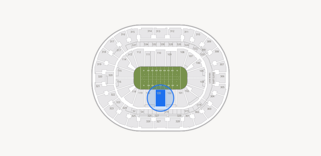 BOK Center Seating Chart