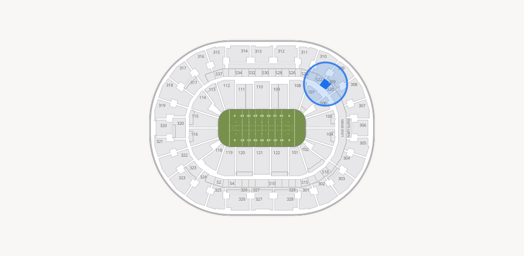 BOK Center Seating Chart