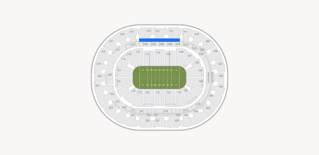 BOK Center Seating Chart