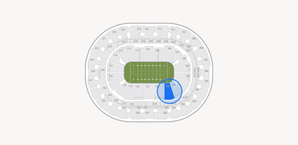 BOK Center Seating Chart