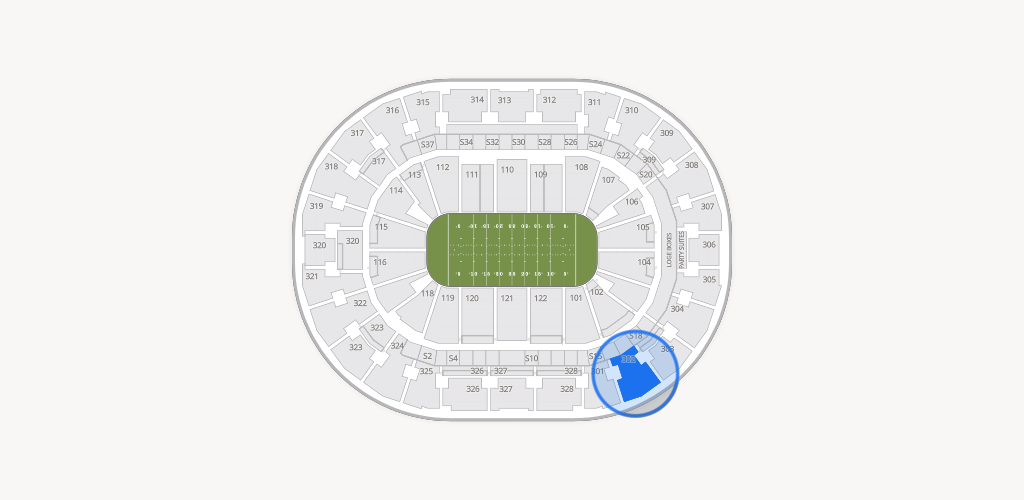 BOK Center Seating Chart