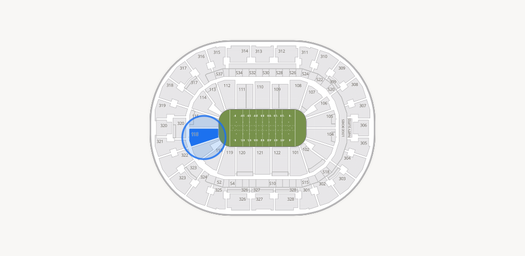 BOK Center Seating Chart