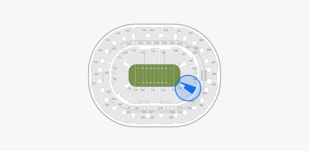 BOK Center Seating Chart