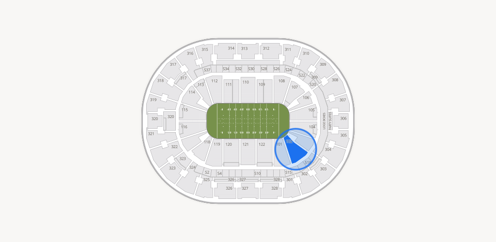BOK Center Seating Chart