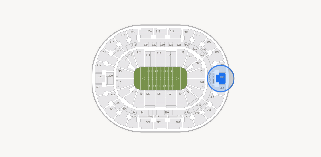 BOK Center Seating Chart