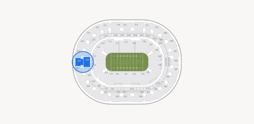 BOK Center Seating Chart