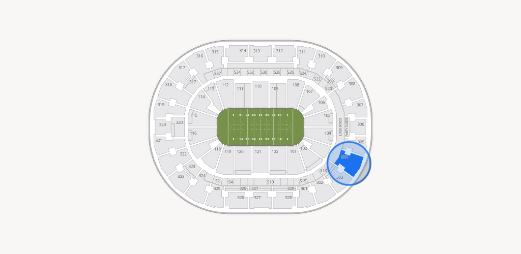 BOK Center Seating Chart