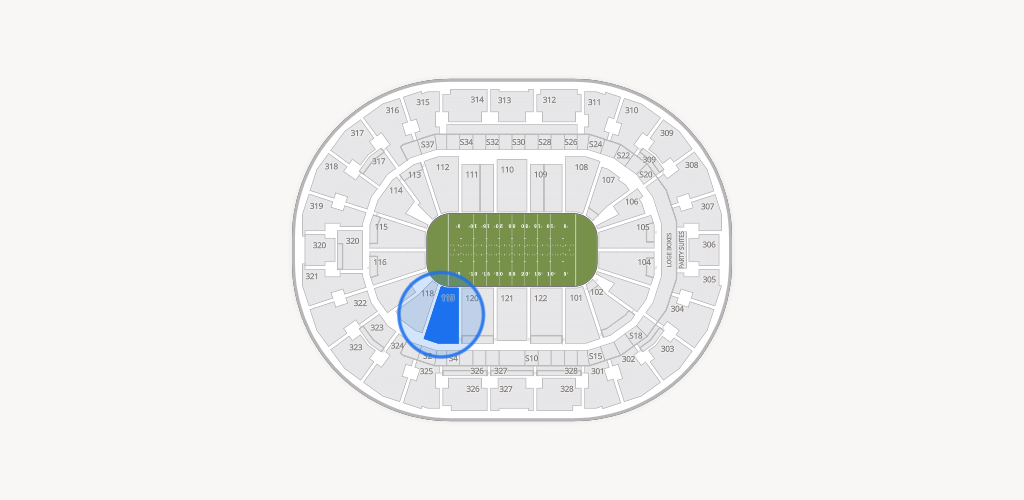BOK Center Seating Chart