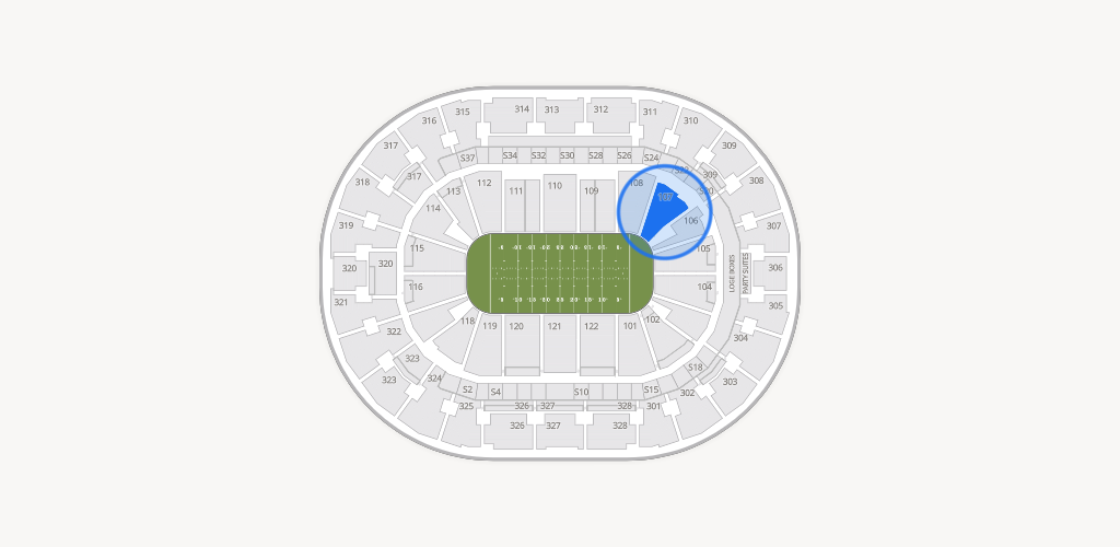 BOK Center Seating Chart