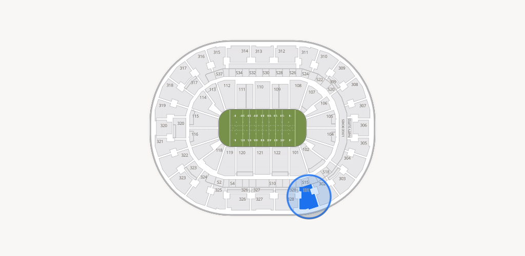 BOK Center Seating Chart