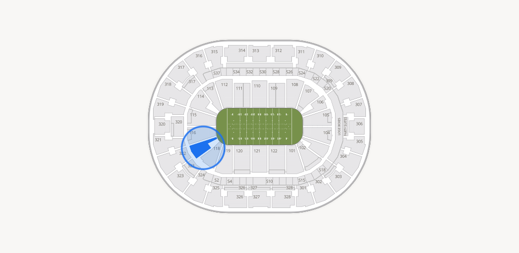 BOK Center Seating Chart