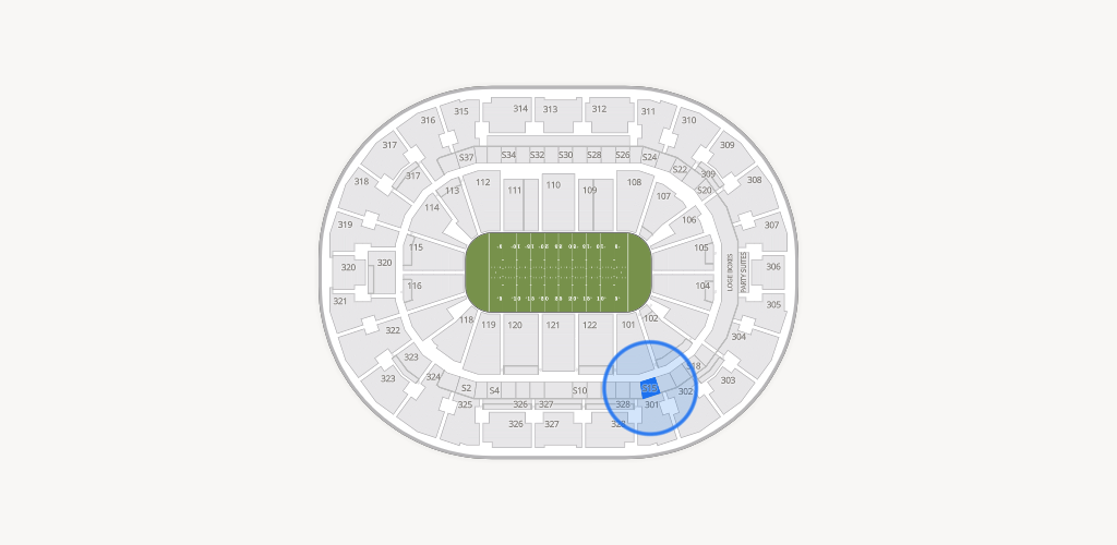 BOK Center Seating Chart