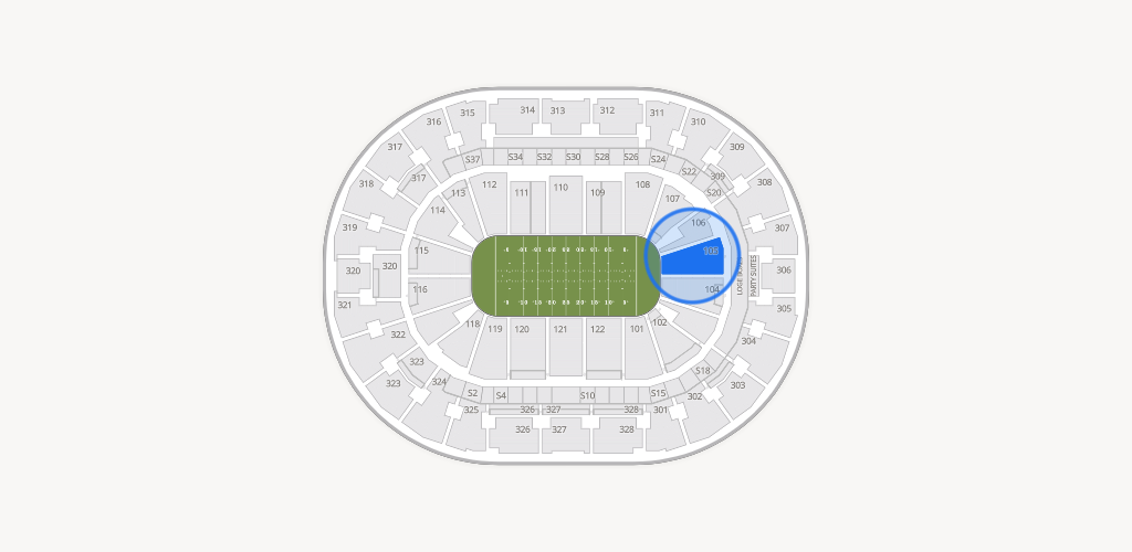 BOK Center Seating Chart