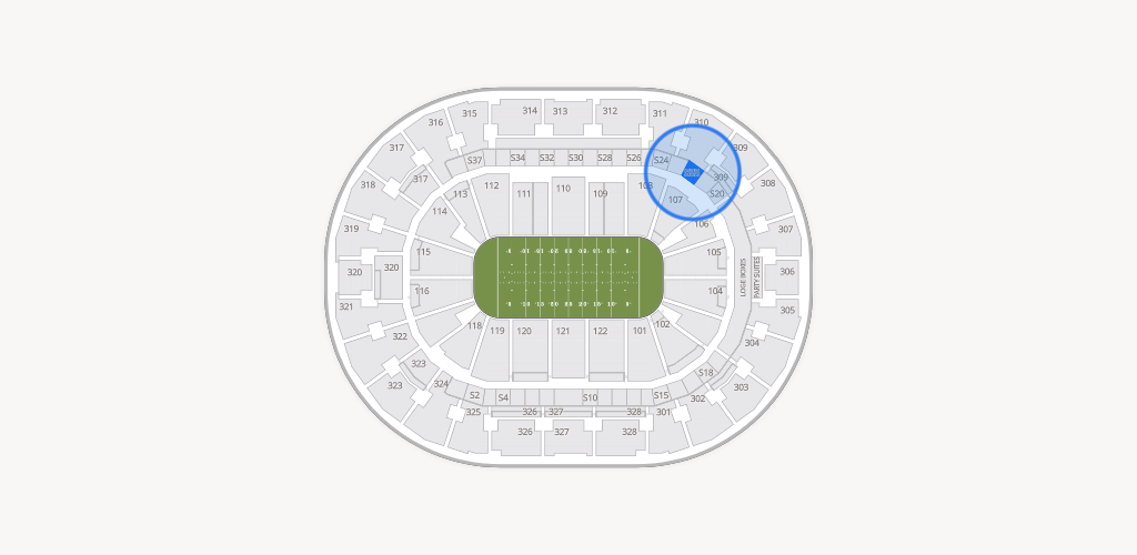 BOK Center Seating Chart