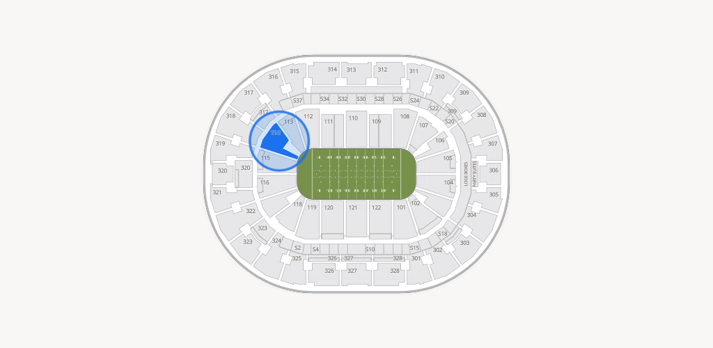 BOK Center Seating Chart