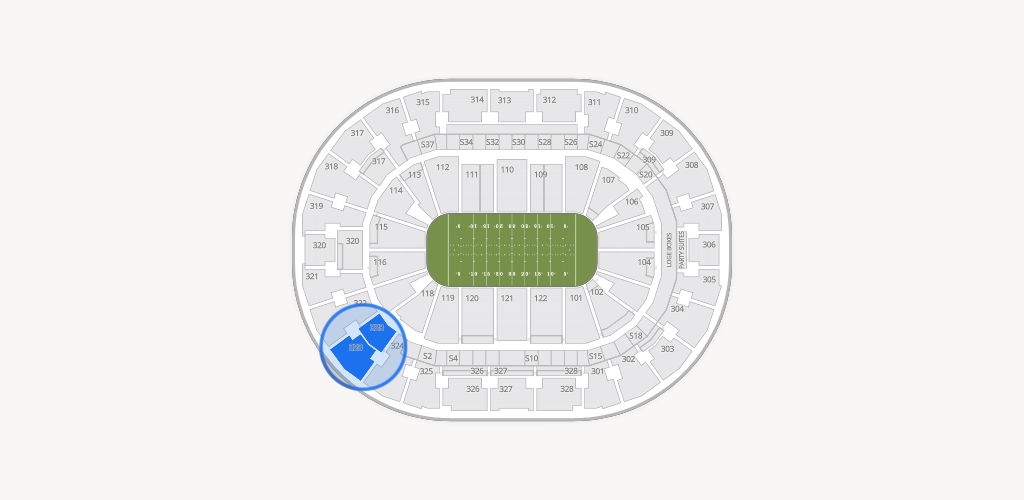 BOK Center Seating Chart