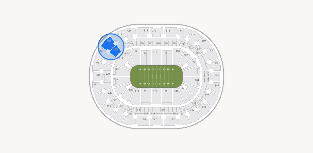 BOK Center Seating Chart