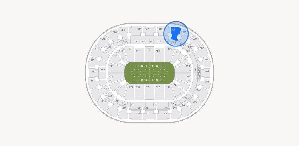 BOK Center Seating Chart