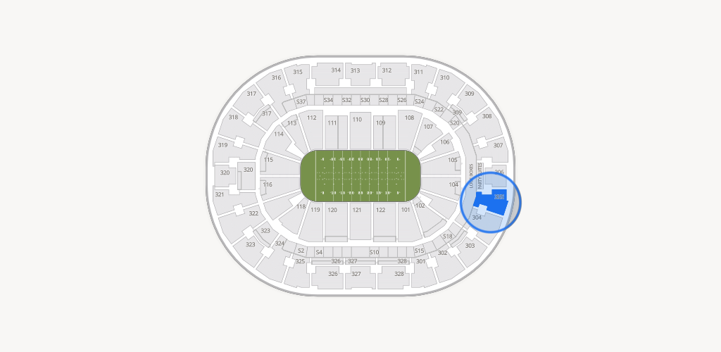 BOK Center Seating Chart
