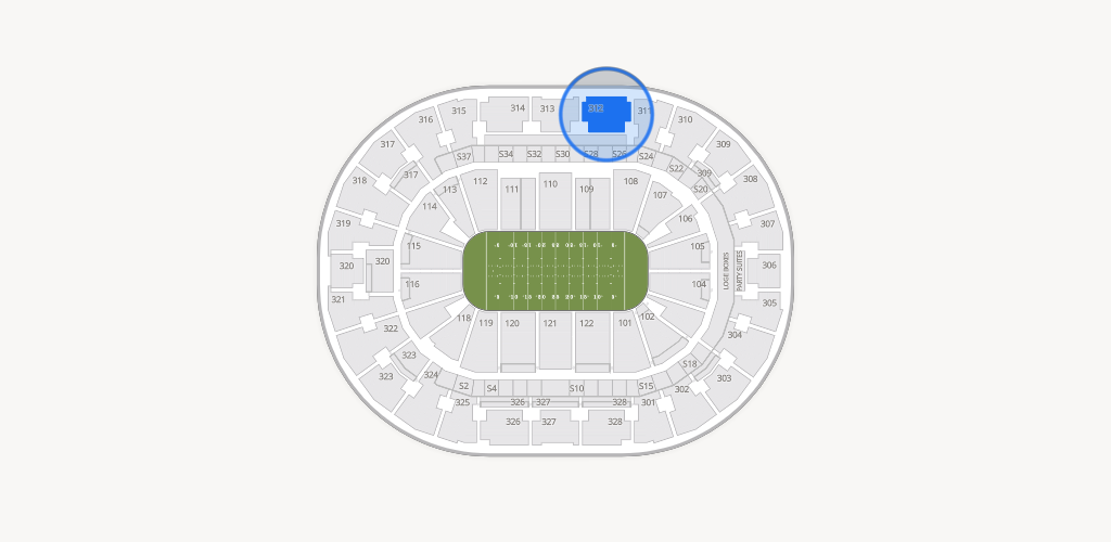 BOK Center Seating Chart