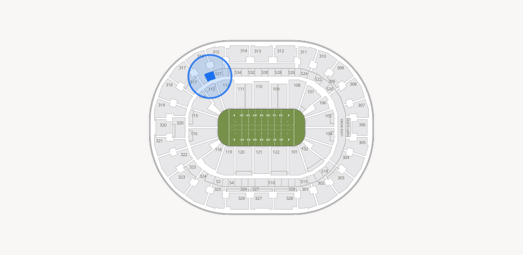 BOK Center Seating Chart