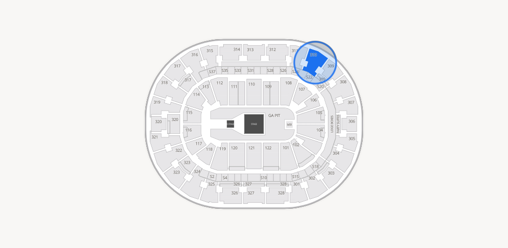 BOK Center Seating Chart