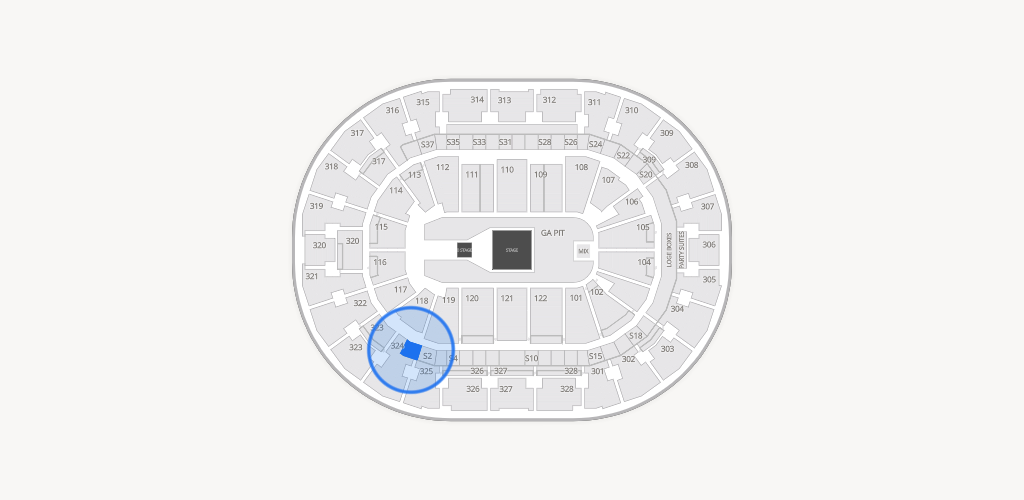 BOK Center Seating Chart
