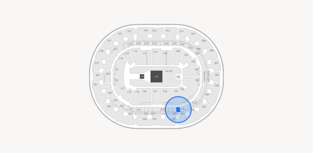 BOK Center Seating Chart