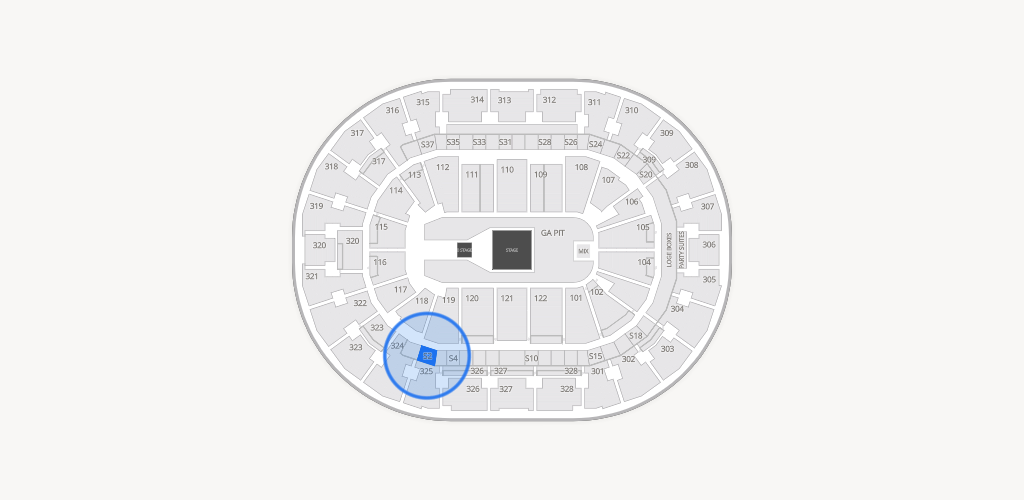 BOK Center Seating Chart
