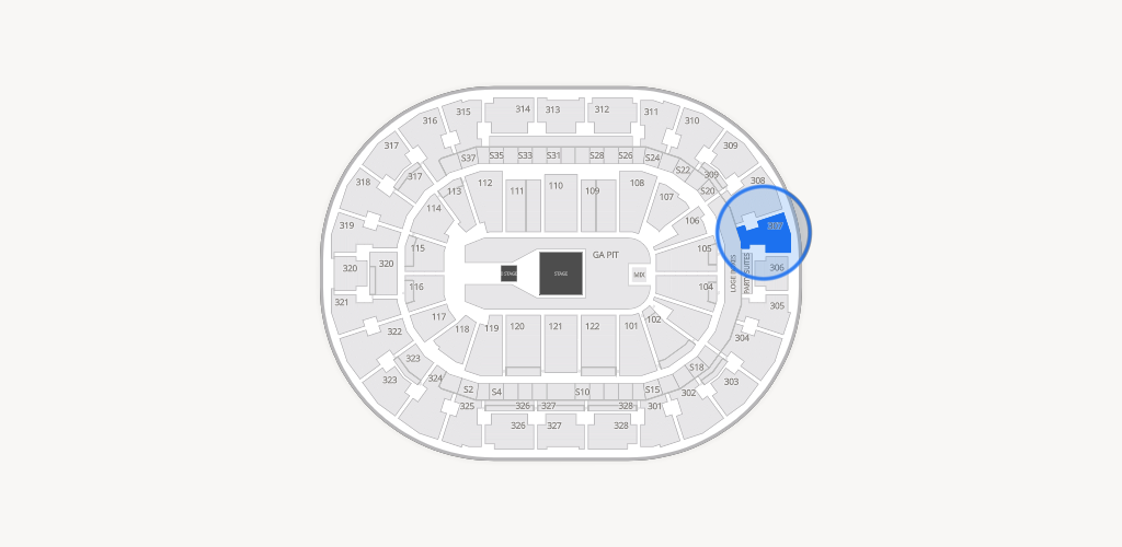 BOK Center Seating Chart