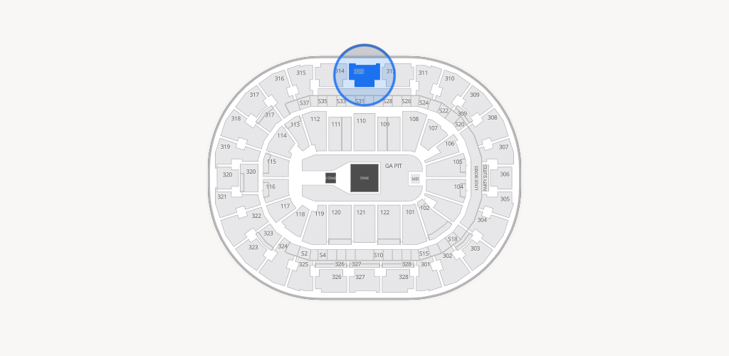 BOK Center Seating Chart