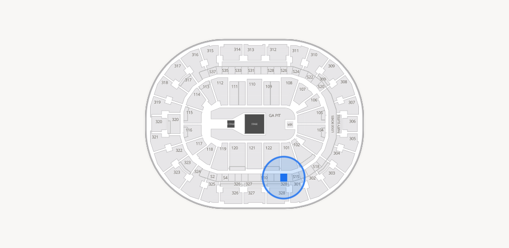 BOK Center Seating Chart