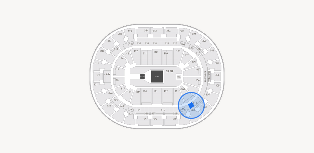 BOK Center Seating Chart