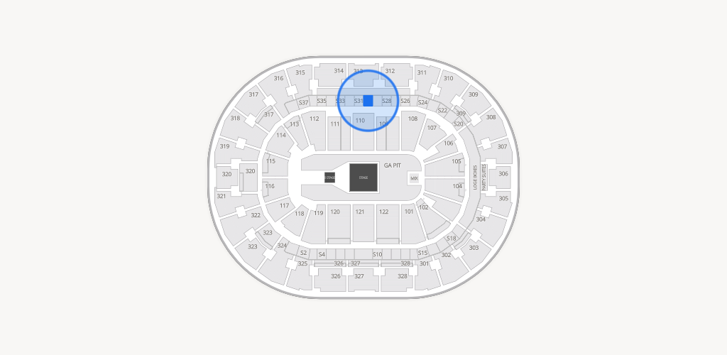 BOK Center Seating Chart