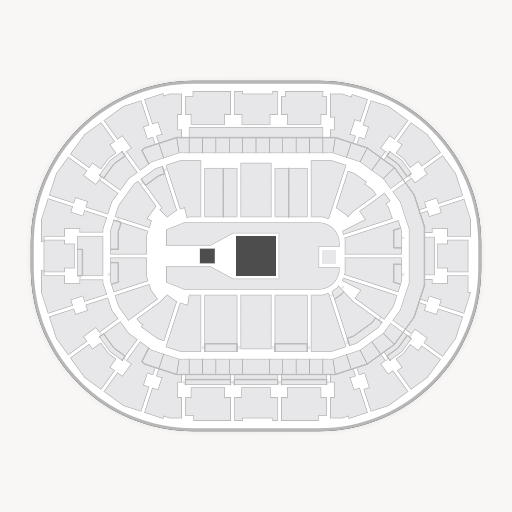 BOK Center seating chart