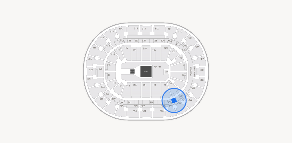 BOK Center Seating Chart