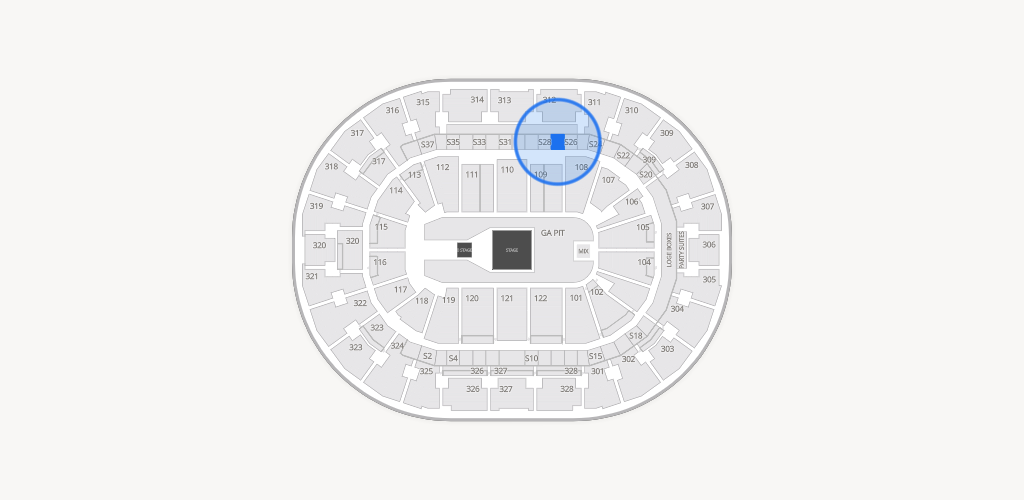 BOK Center Seating Chart