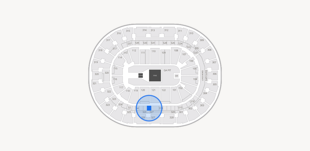 BOK Center Seating Chart