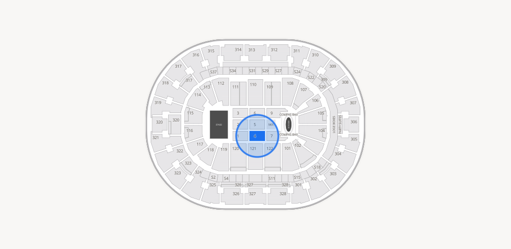 BOK Center Seating Chart