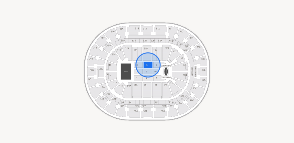 BOK Center Seating Chart