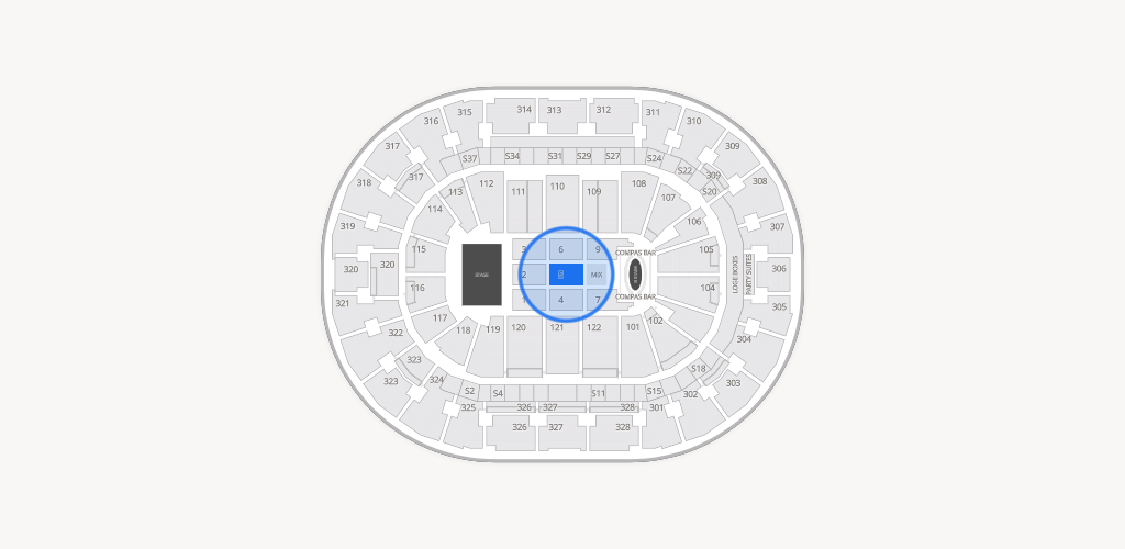 BOK Center Seating Chart