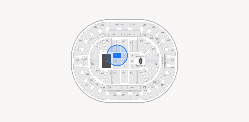 BOK Center Seating Chart