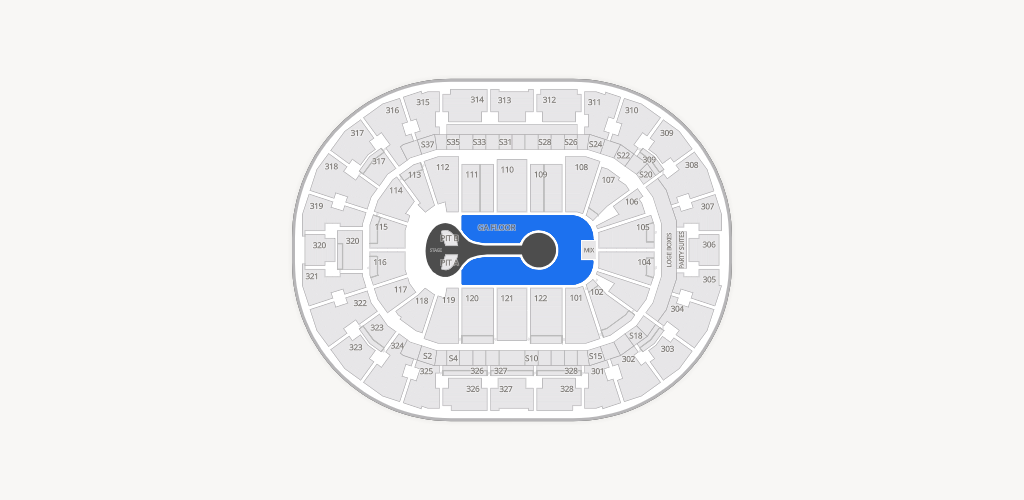 BOK Center Seating Chart