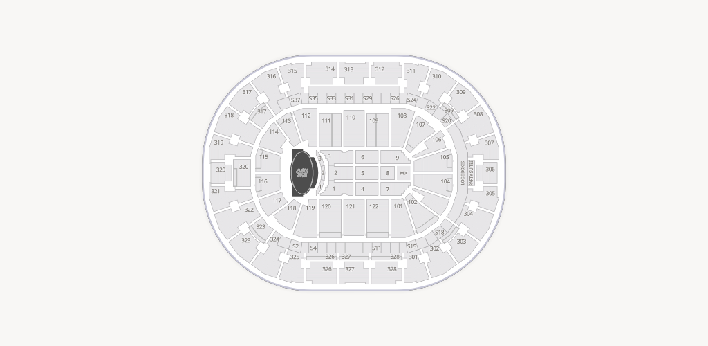 BOK Center Seating Chart
