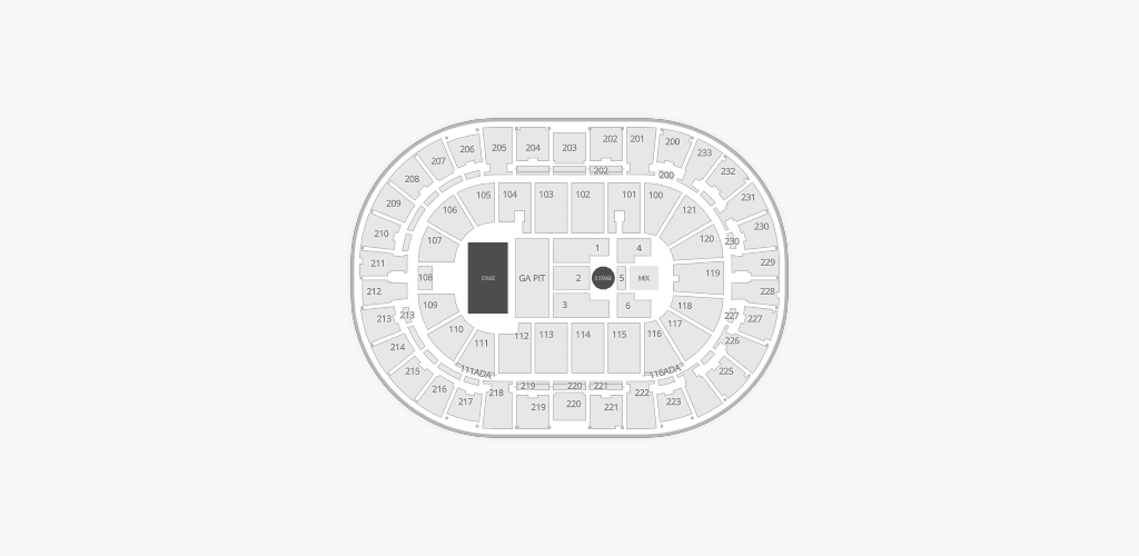 Bon Secours Wellness Arena Seating Chart