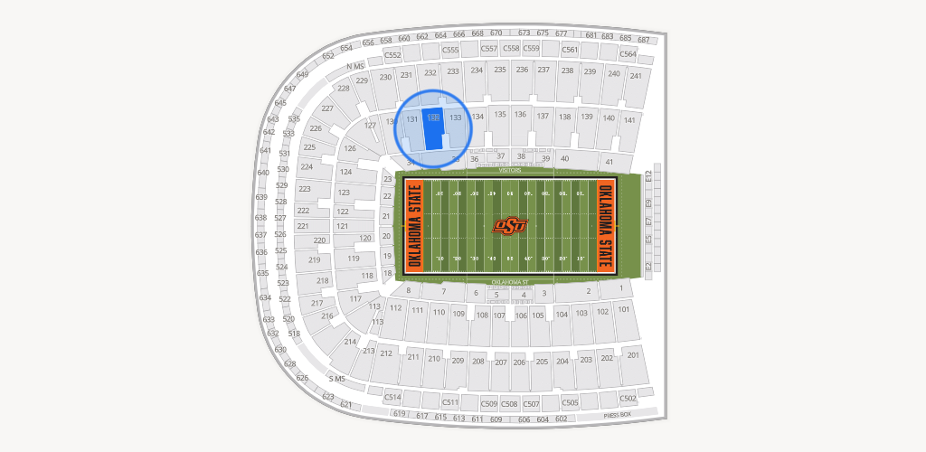 Boone Pickens Stadium Seating Chart